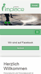 Mobile Screenshot of implace.ch
