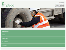 Tablet Screenshot of implace.ch